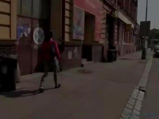 Неймовірний lolly отримує вдарив по в агент