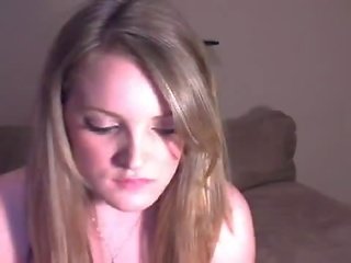 Glorious cute babe playing prick