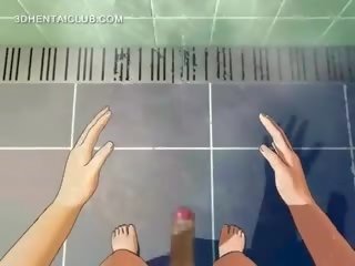 無盡 無盡 成人 夾 娃娃 得到 性交 良好 在 淋浴