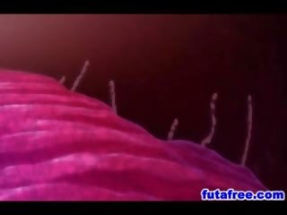 Tentacled хентай милашка трахкав жорсткий