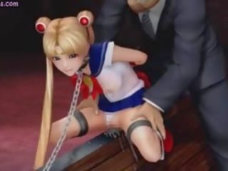 Animated Excited Teen Is Rubbing Big shaft