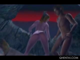 Elite Bodied Hentai Warrior Cunt Licked And Banged Deep