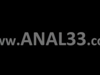 বিলাস আন্তবর্ণ analhole দলবদ্ধ