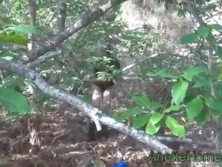 Fellation militaire 丹斯 啦 foret avec amatrice française