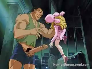 Aroused Blonde Hentai Ms Sucking An Enormous peter On Her