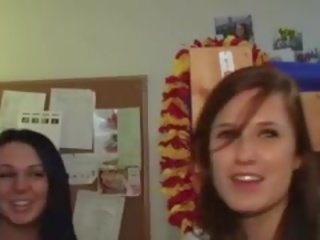 Чудовий група коледж вечірка люблячий