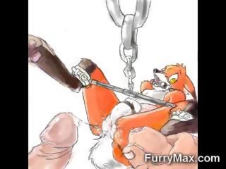 Furry yiffy порно!