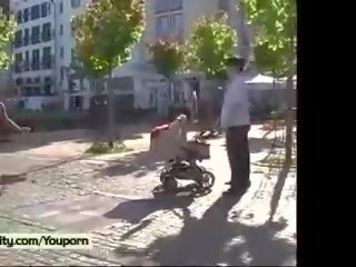 Nathy groovy публічний нагота з солодка німецька ціпонька