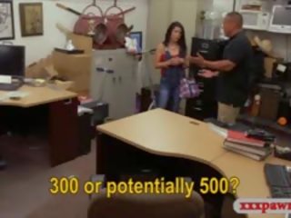 Enchanting Cuban Chick Drilled By Pawnkeeper To Earn 500 Dollars