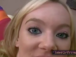 Genuine пов з білявка exgf