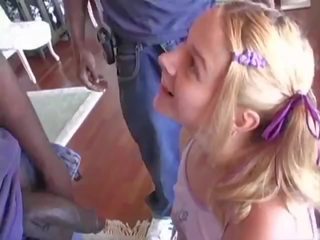 Black buddies creampie little white girlfriend