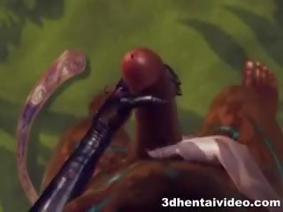 Muscular Warrior Heavily Ridden By The Wild 3d x rated clip Fem