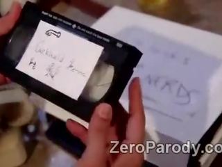 2 嫪 學院 美女 取 優點 的 書呆子 manhood 在 滑稽模仿