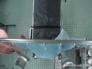 Marvelous Asian Getting Pussy Checked At The intern Squirts