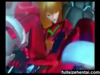 3d robot warrior young lady gets captured