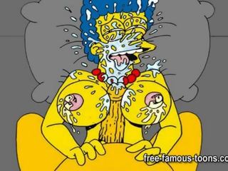 Griffins 和 simpsons 無盡 成人 電影 滑稽模仿