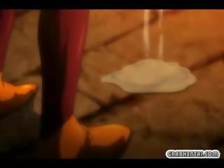 Принцеса карикатура bigboobed прецака чудовище петър
