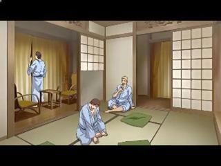 Ganbang в ванна з японець молодий леді (hentai)-- порно кулачки 