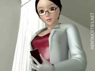Libidinous থ্রিডি সমালোচনা সন্নাসীনী স্তন্যপান বাইকের আসন