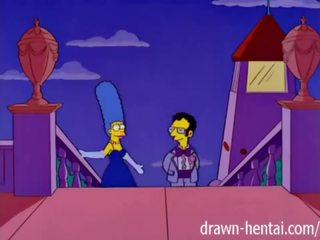 Simpsons x 额定 视频 - marge 和 artie afterparty