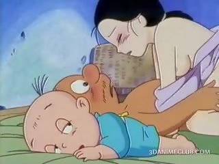 Lustful Anime Husband Nailing Hard His Wifes Pussy