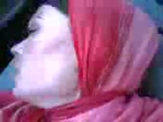 아라비아 사람 빨강 turban 히잡 자동차 씨발 mov