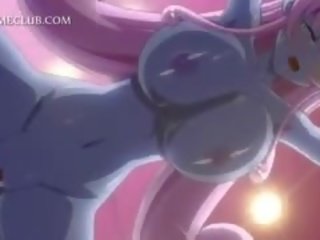 3d Hentai stunner Fucking dick Gets Jizzed On Big Tits