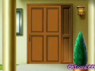 Inviting грудаста брюнетка спіймана мастурбує