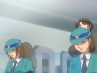 魅惑的な アジアの エロアニメ x 定格の ビデオ features futuristic クソ robots