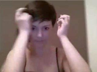 Welsh ученичка мигане бомби и путка на webchat