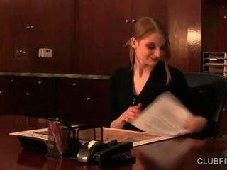 Ela lady And Dylan Ryan Foot Fetish In The Workplace