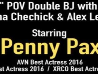 Gingerbush পেনি pax & adriana chechik খাওয়া কাম!