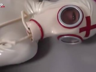 FUN films German Amateur Latex fetish hospital le