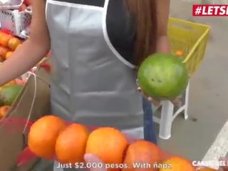 Letsdoeit - секси латино избран нагоре към получавам прецака