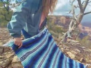Epic елит canyon приключение мръсен видео - женствен мъж хапчета - публичен природа крем пай pov