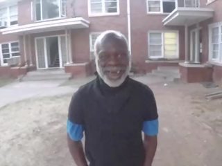 DOPE MAN GRANDPA IS BACK GETTING HIS black prick SUCks