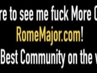 Топка busting черни мръсен филм с cherise rozy & би би си rome major&excl;