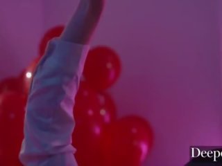 Deeper&period; Emily Willis is the Best Birthday Gift Ever