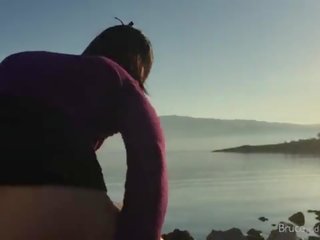 SUNRISE dirty video - Public Fucking&comma; BJ & Piss Play for Petite diva