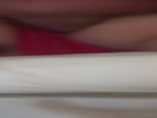 金发 syssy femboy 存在 性交 同 她的 红 gstring