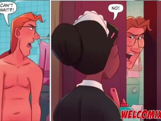 他妈的 该 华丽 maid&excl; mop 上 该 maid&excl; 该 调皮 动画 漫画