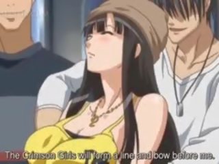 Big Titted Anime dirty video Slave Gets Nipples Pinched In Public