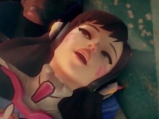 D.va & солдат 76 - nigth в
