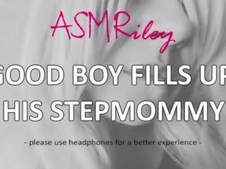 Eroticaudio - добре adolescent fills вгору його stepmommy