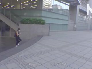ModelMedia Asia-Pick Up On The Street-Lan Xiang Ting-MDAG-0004-Best Original Asia X rated movie video