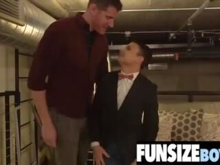 Cute boy Austin Young tiny asshole fucked by monster penis -FUNSIZEBOYS&period;NET