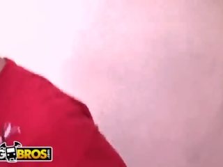 Bangbros - міжрасовий веселощі з грудаста смаглява печиво стейсі adams на коричневий bunnies